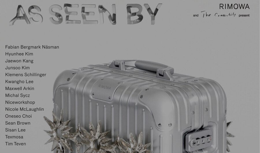 "As Seen By" - RIMOWA의 원재질로 만들어진 예술작품 전시회