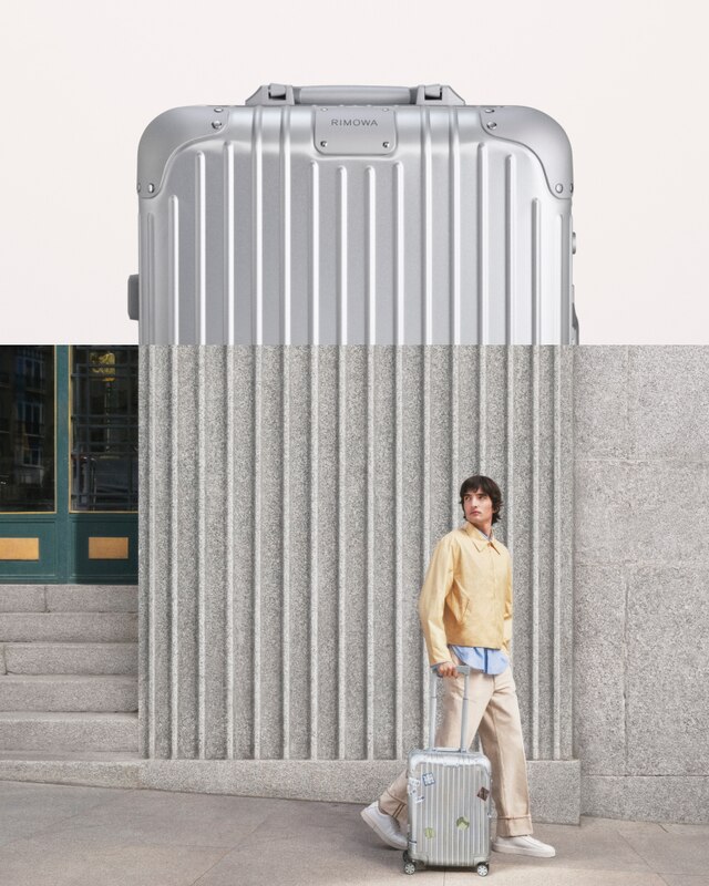 Beautifully Aged RIMOWA Suitcase